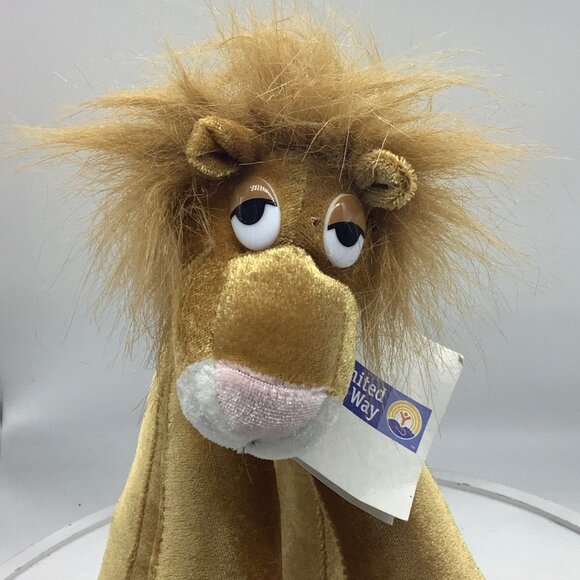 Vtg 2005 United Way Plush Long Leg Lion Courage To Care Stuffed Animal 12” - Picture 2 of 8